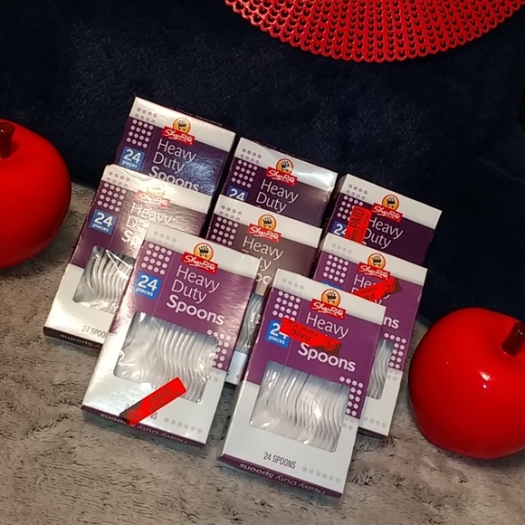 Shoprite heavy duty spoons Other Nib Shoprite 8 Boxes Heavy Spoons
